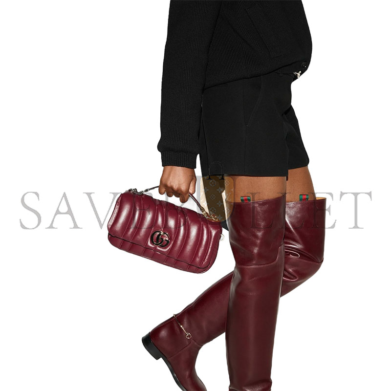 GUCCI GG MILANO SMALL TOP HANDLE BAG 806016 (25.9*14*6.1cm)
